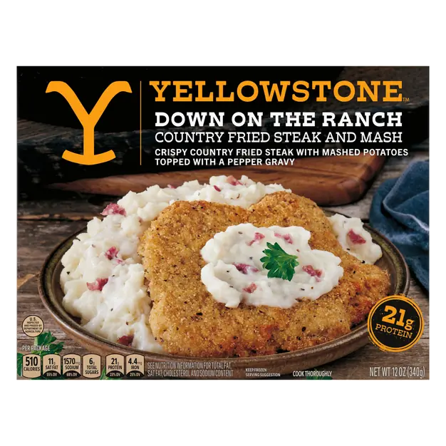 Country Fried Steak & Mashed Potatoes Frozen Meal