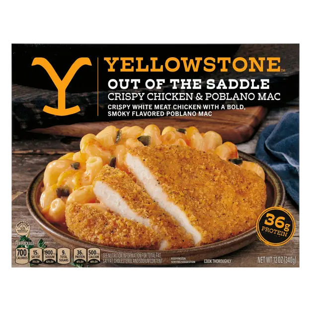 Crispy Chicken Poblano Mac & Cheese Frozen Meal