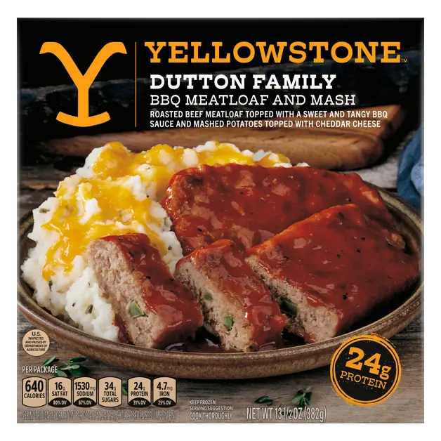Dutton Family BBQ Meatloaf & Mash Frozen Meal