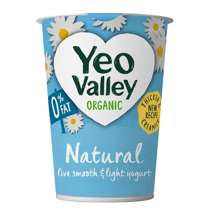 0% Fat Organic Natural Yogurt