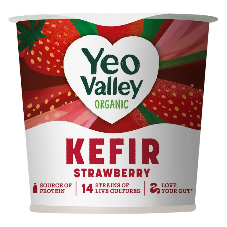 350g Strawberry Kefir Yoghurt