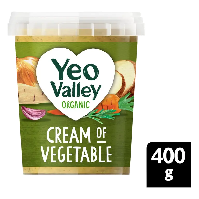 Organic Cream of Vegetable Soup 400g