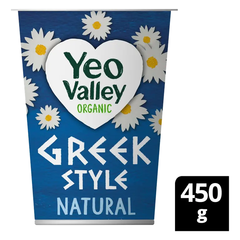 Organic Greek Style Natural Yogurt 450g