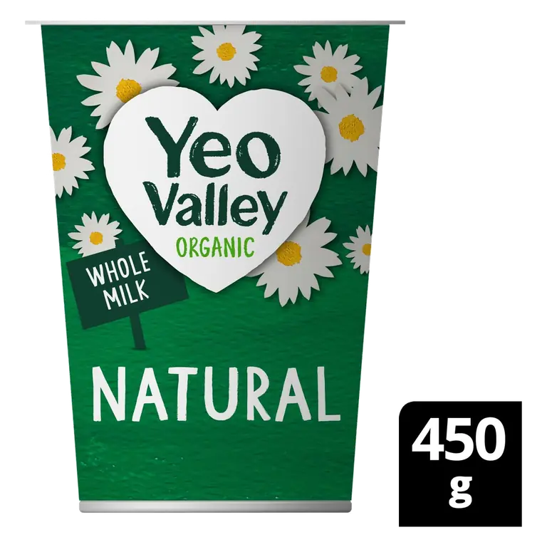 Organic Natural Live Smooth & Creamy Yogurt 450g