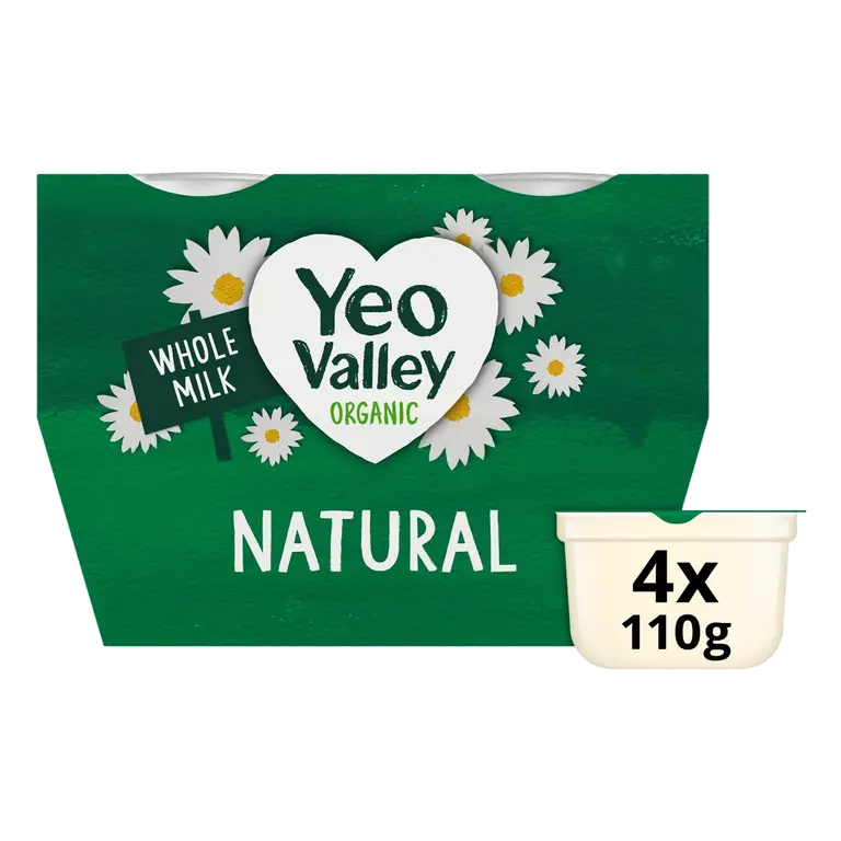 Organic Natural Whole Milk Yogurts