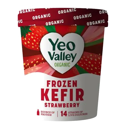 Organic Strawberry Frozen Kefir