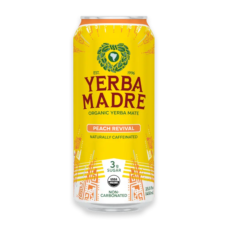 Organic Peach Revival Energy Drink