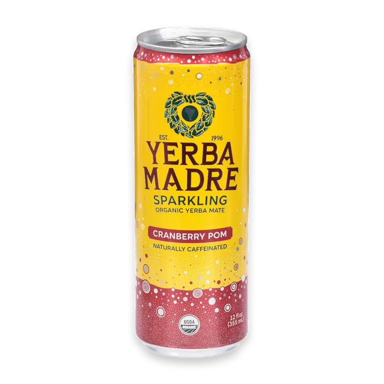 Sparkling Cranberry Pomegranate Organic Yerba Mate