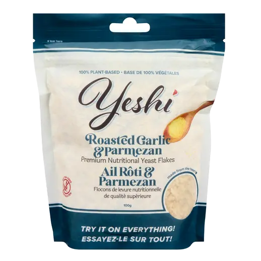 Premium Nutritional Yeast Flakes Roasted Garlic & Parmezan 100 g