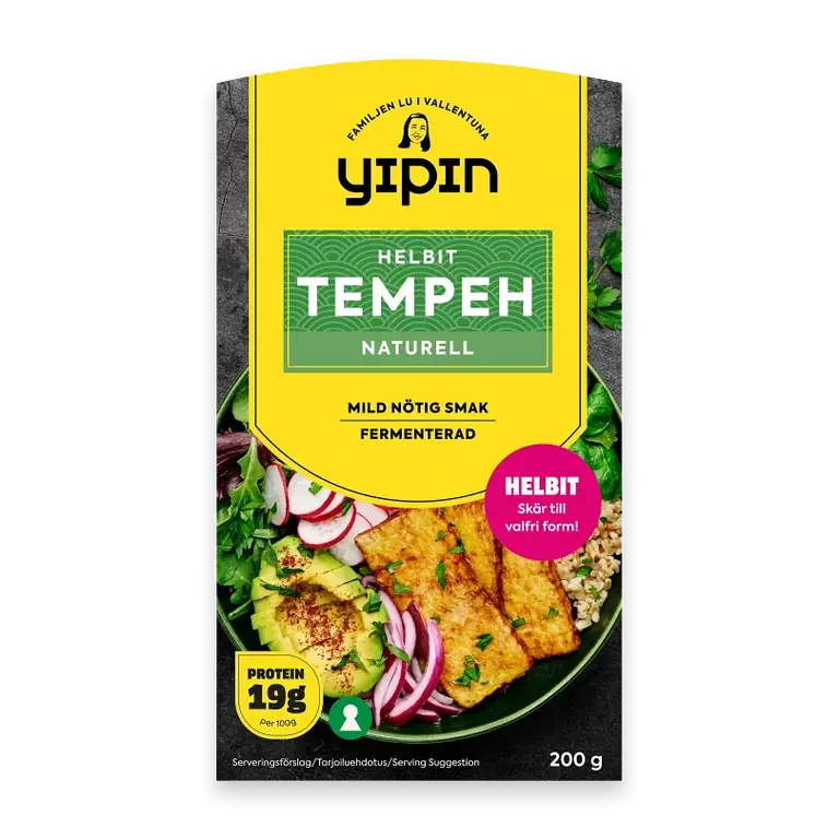 Tempeh Färsk Helbit 200g