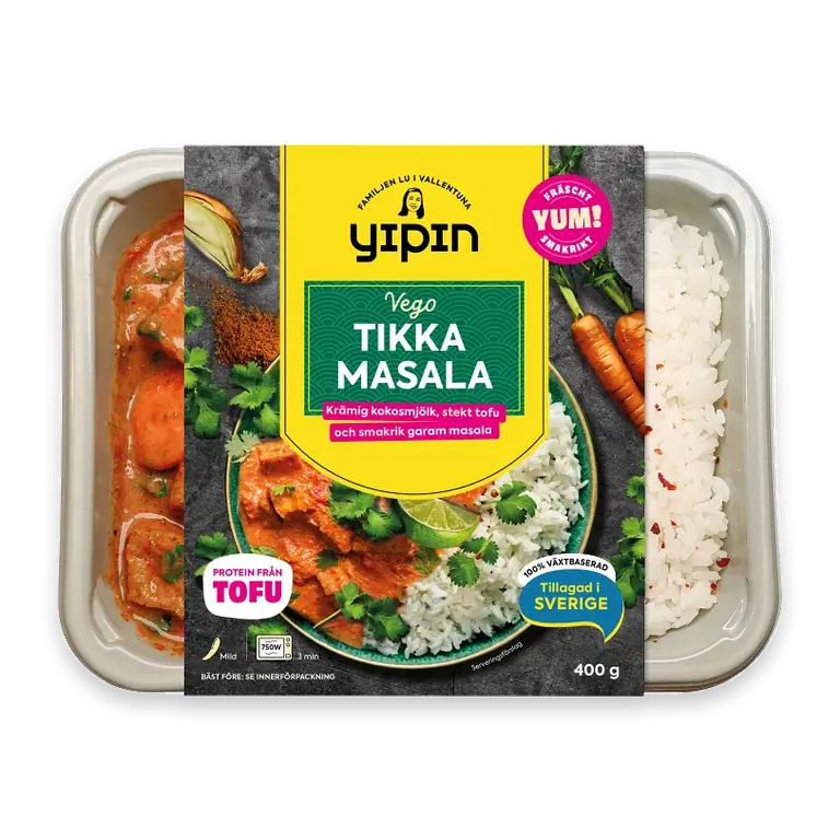 Tikka Masala med friterad tofu 400g