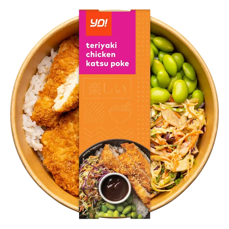 295g Teriyaki Chicken Katsu Poke