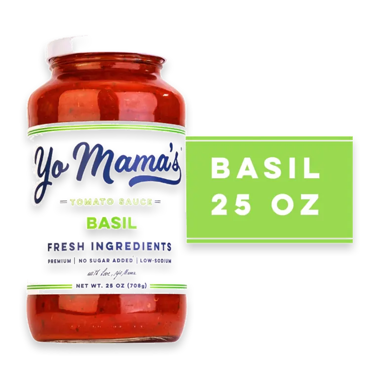 Yo Mama’s Basil Tomato Pasta Sauce