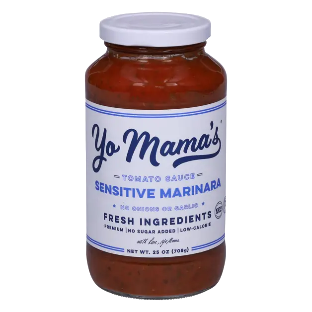 Low Calorie No Sugar Added Sensitive Marinara Pasta Sauce