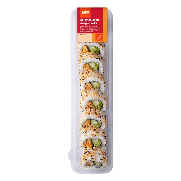 Spicy Chicken Dragon Rolls 215g