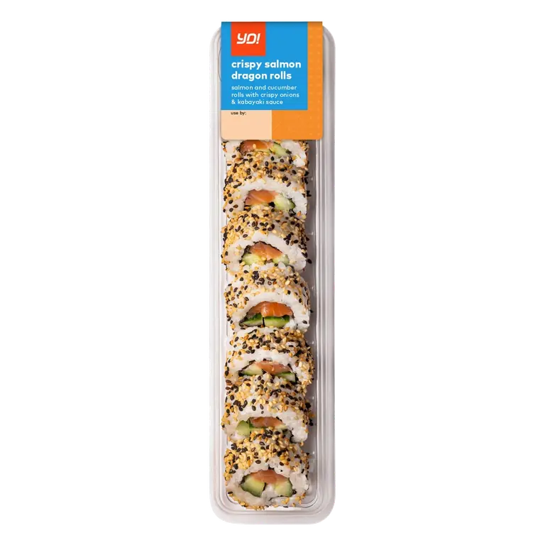 Yo! Sushi Crispy Salmon Dragon Rolls 202g