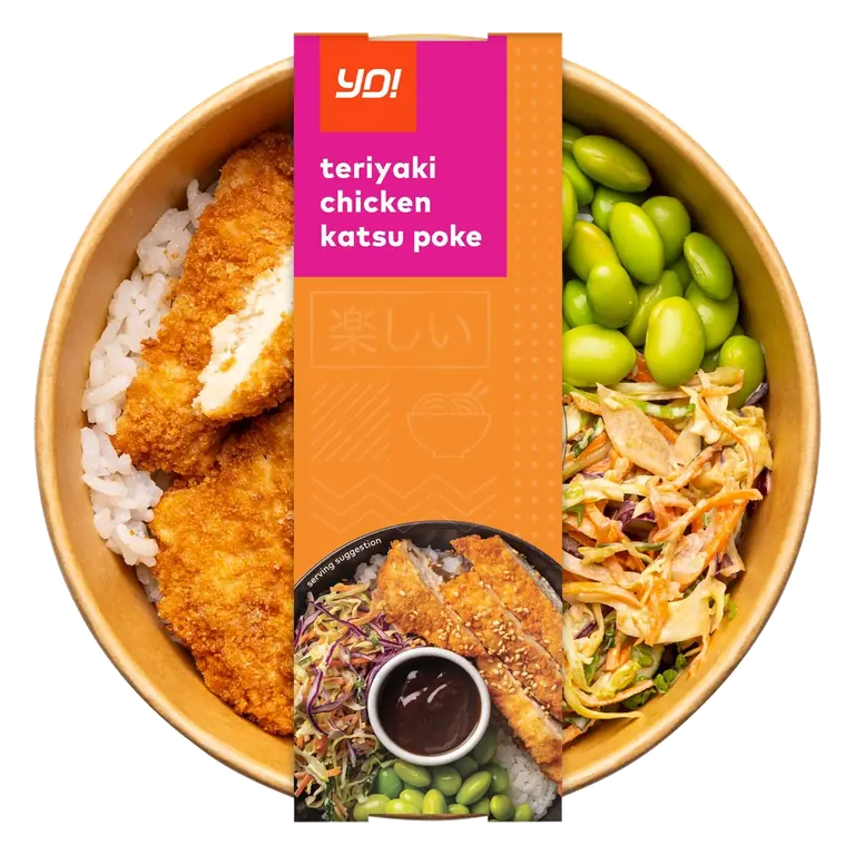 Yo! Sushi Teriyaki Chicken Katsu Poke 295g