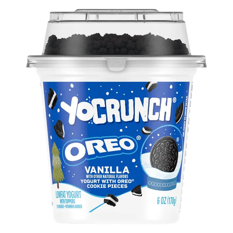 Oreo Vanilla Lowfat Yogurt