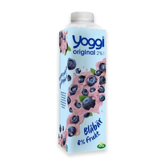 Blåbär Original Yoghurt 2%