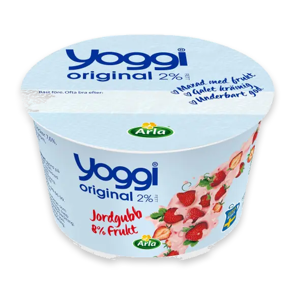 Jordgubb Yoghurt 2%