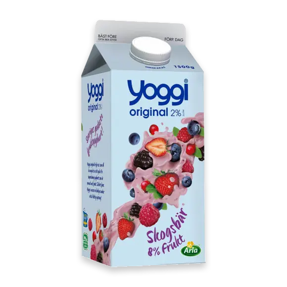 Skogsbär Original Yoghurt 2%