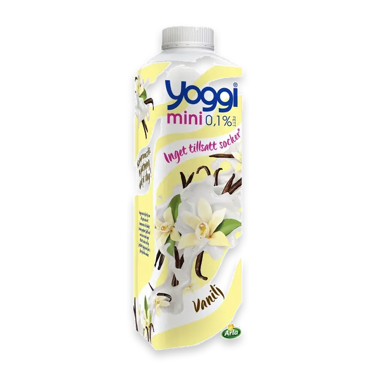 Yoghurt Mini Vanilj 0,1% 1000g Yoggi®