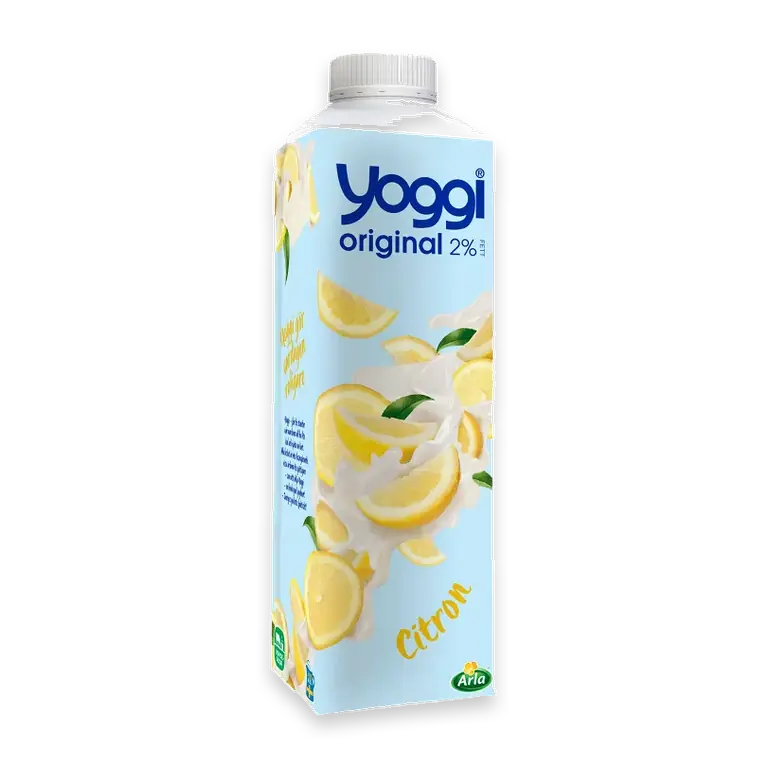 Yoghurt Original Citron 2% 1000g Yoggi®