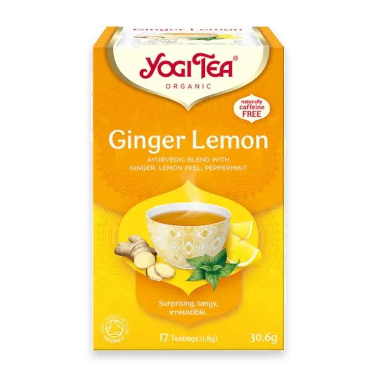 Te Ginger Lemon 17-p KRAV