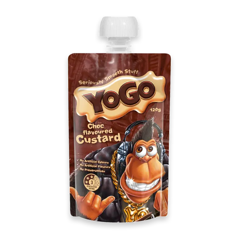 Choc Flavoured Custard Pouch