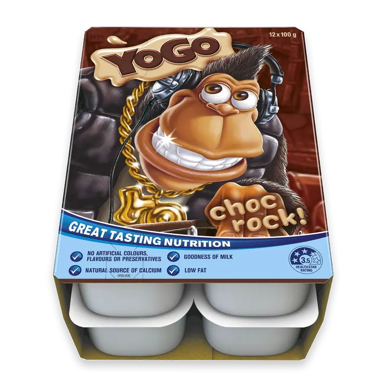 Choc Rock Custard Dessert Dessert