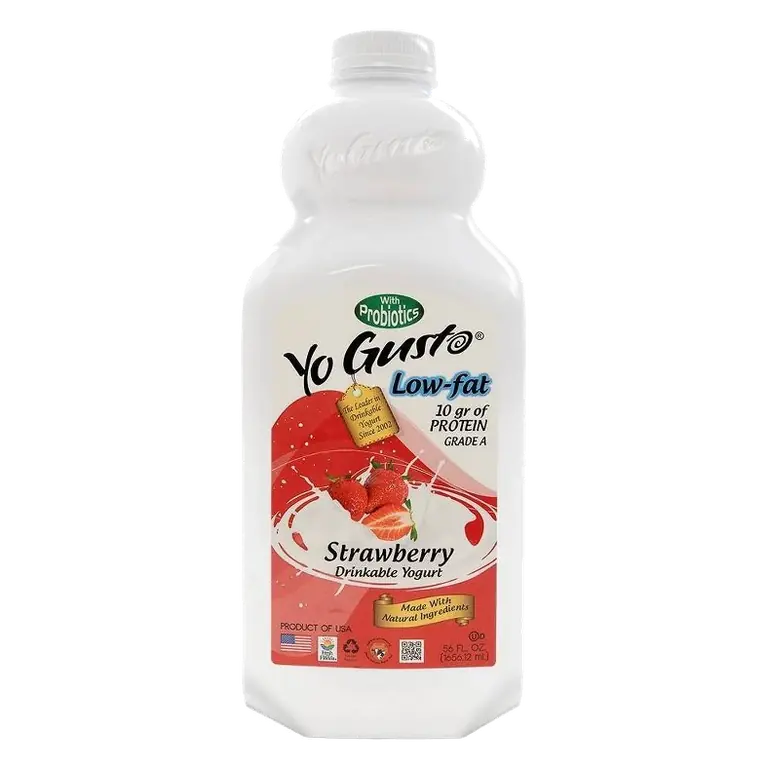 YoGusto Low Fat Strawberry Yogurt, 56 fl oz