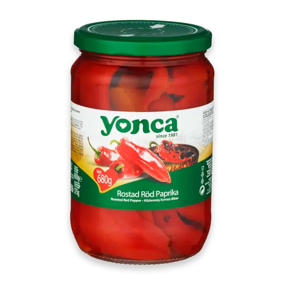 Röd Paprika Rostad