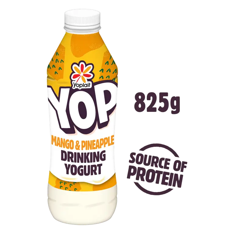 Yop Mango & Pineapple Drinking Yoghurt 825g