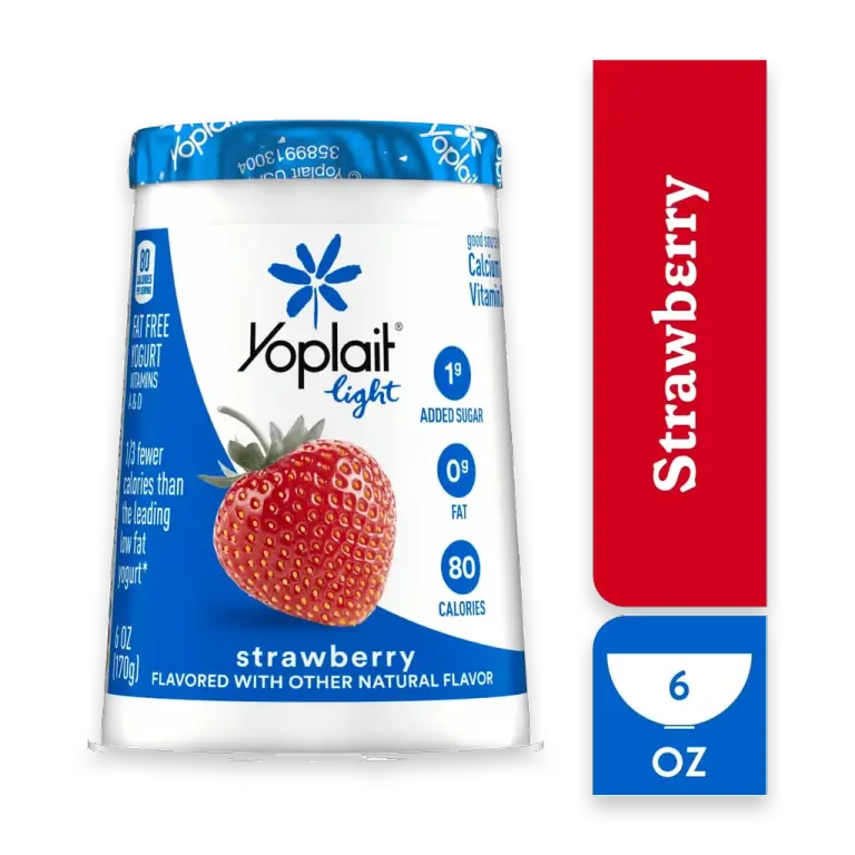 Enjoy ZERO Strawberry Fat Free Yogurt Cup