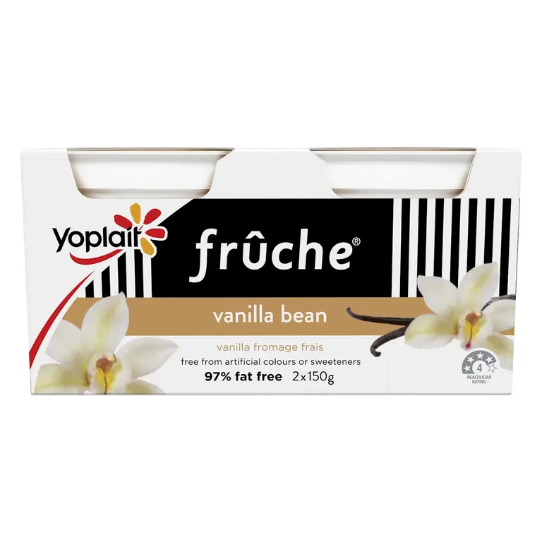 Fruche Dairy Dessert Vanilla Bean