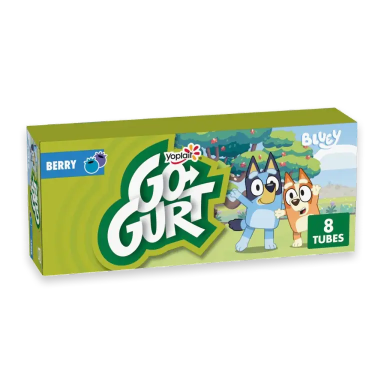 Go-GURT Bluey Berry Yogurt Tubes