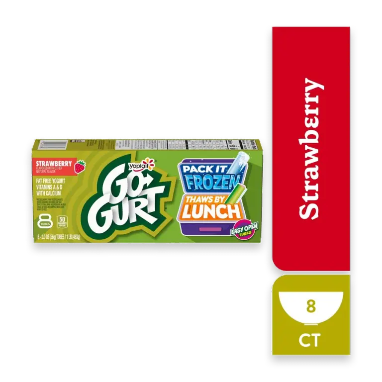 Go-GURT Strawberry Yogurt Tubes