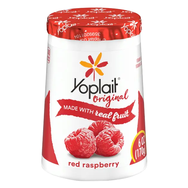 Original Red Raspberry Gluten-Free Low-Fat Yogurt Cup