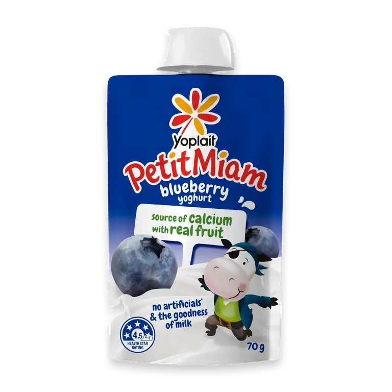 Petit Miam Kids Yoghurt Pouch Blueberry