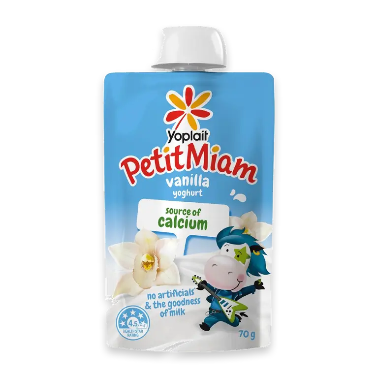 Petit Miam Kids Yoghurt Pouch Vanilla