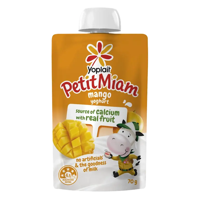 Petit Miam Yoghurt Mango Kids Pouch
