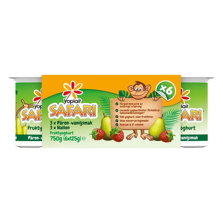 Safari Päron Vanilj Hallon