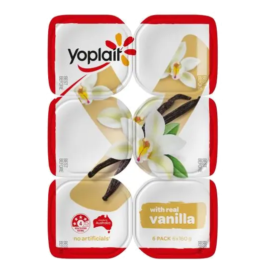 Vanilla Yoghurt 6x160g