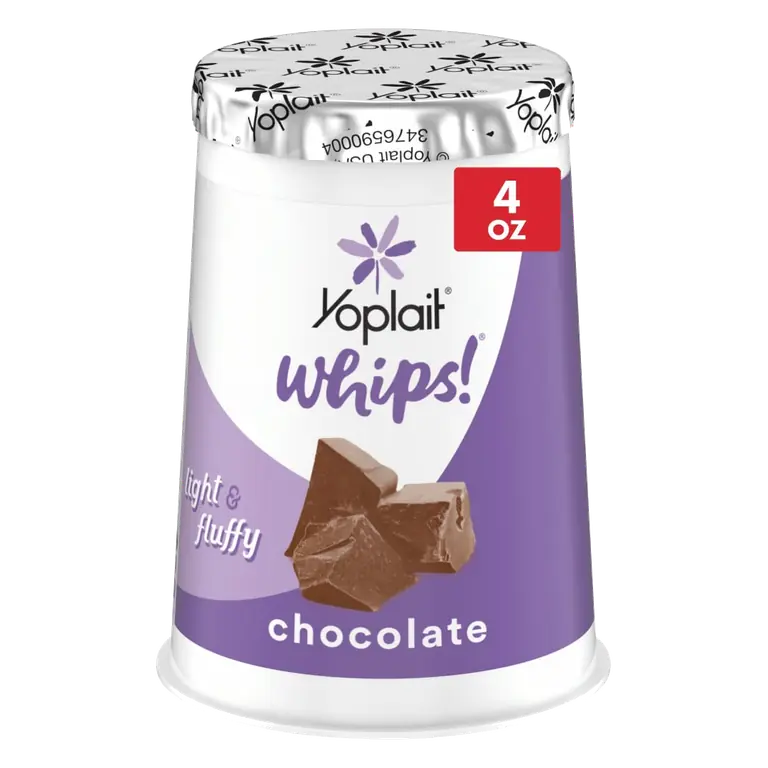 Whips! Chocolate Gluten-Free Low-Fat Yogurt Mousse Cup