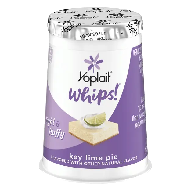 Whips! Key Lime Pie Gluten-Free Low-Fat Yogurt Mousse Cup
