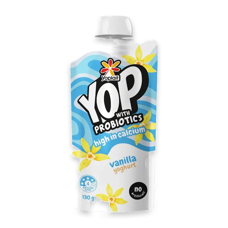 YOP Yoghurt With Probiotics Vanilla Pouch