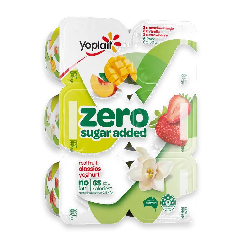 Zero Added Sugar Classics Yoghurt Punnets