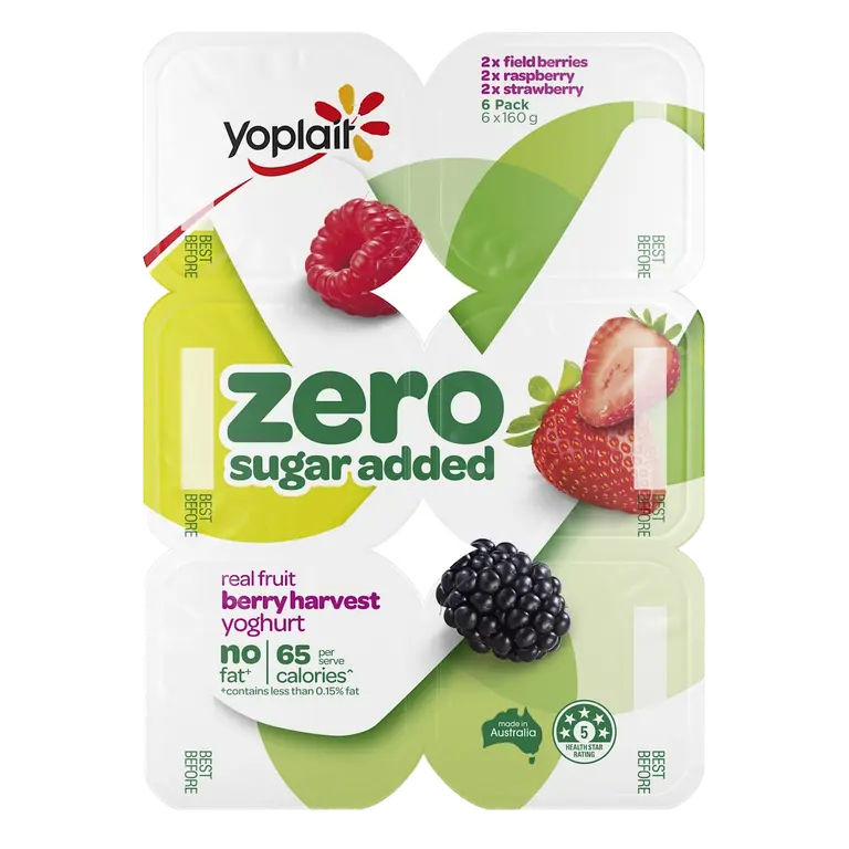 Zero Yoghurt Berry Harvest Multipack
