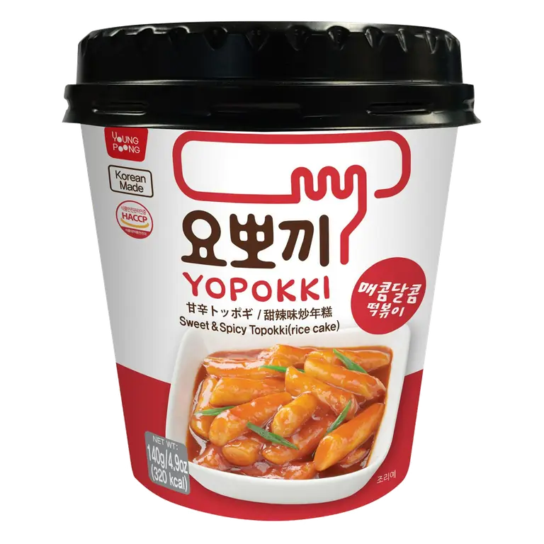 Sweet & Spicy Topokki Rice Cake 140g