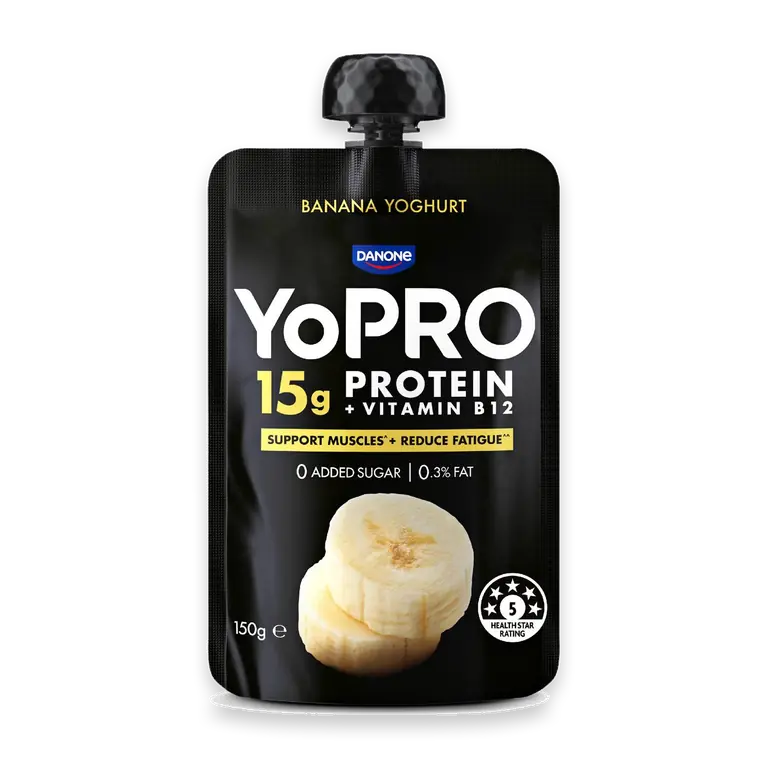 Protein Yoghurt Pouch Banana